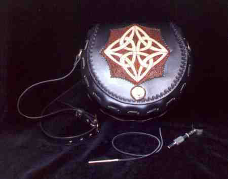 Carved Black Bag